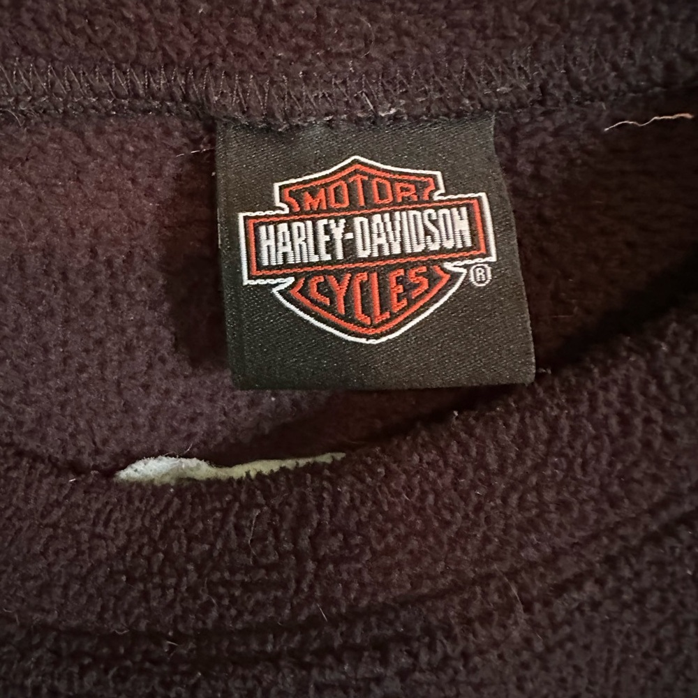Harley-Davidson Black and Grey Fleece Women’s Crewneck